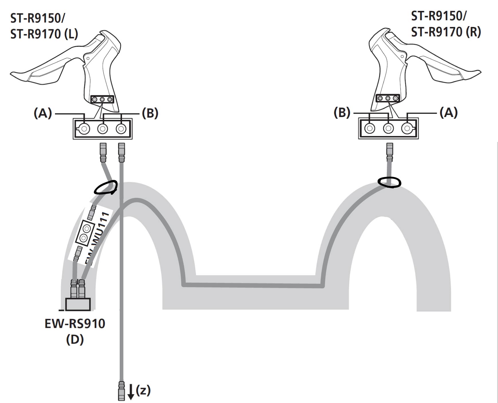 [20190220]Shimano di2バーエンドジャンクションの配線メモ Geeksandnerdsjp
